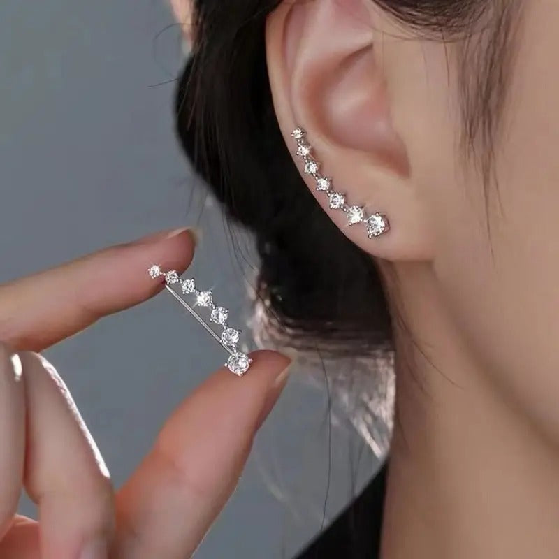 Earrings, With Ingenuity Revealed In The Flowing Luster, Light Up The Earlobes And Add The Finishing Touch To The Overall Look.